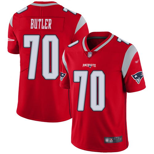 New England Patriots Football #70 Inverted Legend Limited Red Men Adam Butler NFL Jersey->women nfl jersey->Women Jersey